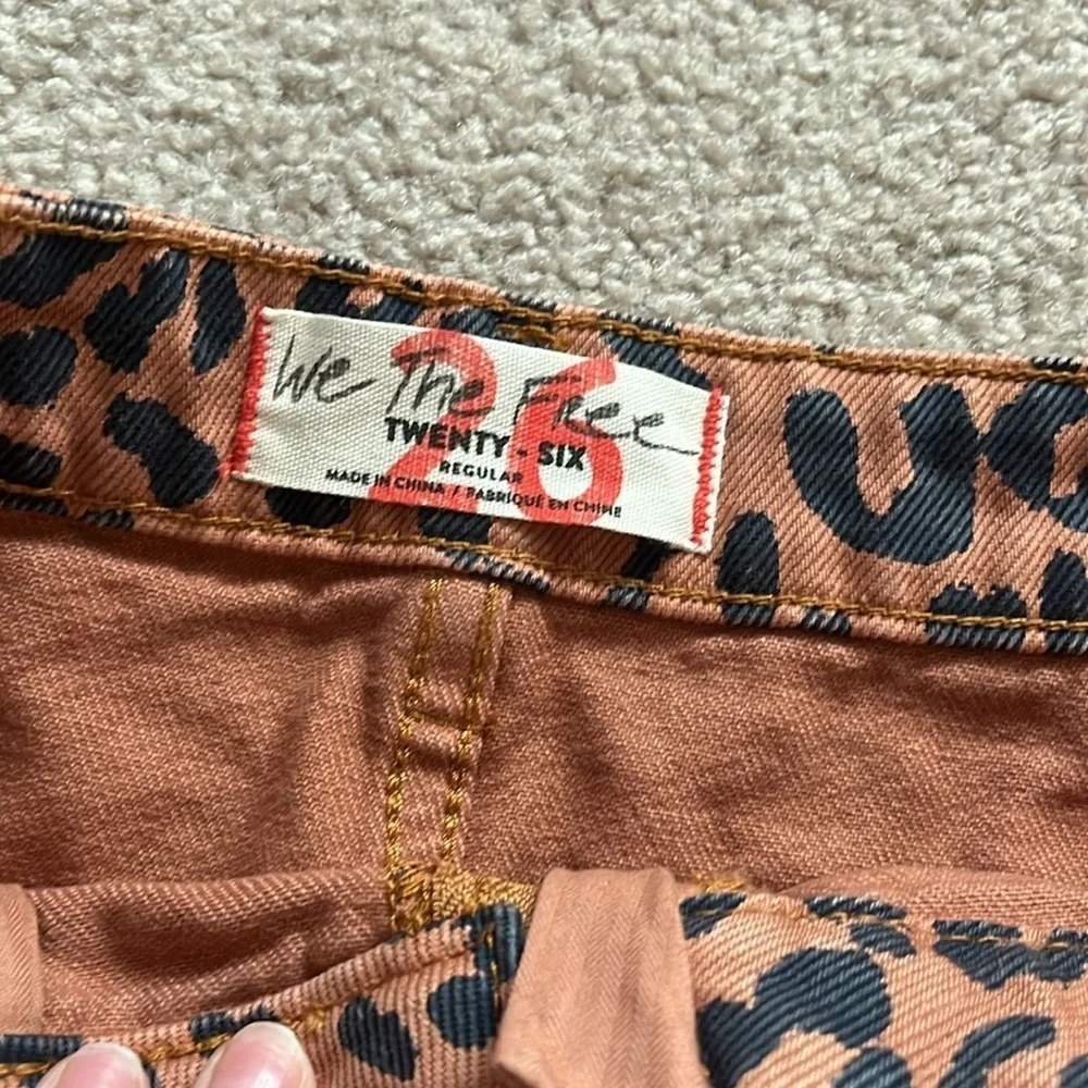 “Free People: Leopard Skirt size 2”